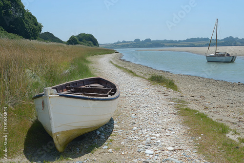 A scenic view of Mersea Isl...