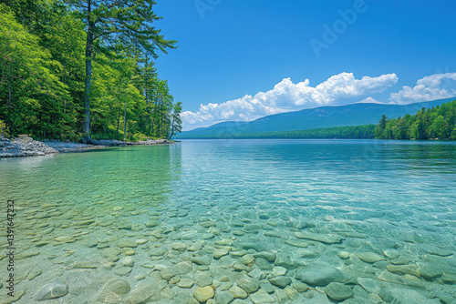 A scenic view of Torch Lake...