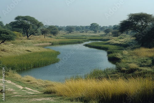 A scenic view of the Chamba...
