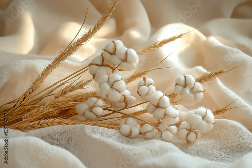 A soft and inviting cotton ...
