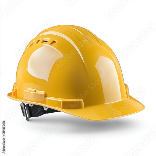 construction helmet isolated
