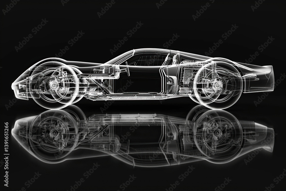 Power source for charging battery of beautiful hybrid electric car on road, abstract vivid composition consists of fictional unreal fantastic vision on background Power source for charging battery of beautiful hybrid electric car on road, abstract vivid composition consists of fictional unreal fantastic vision on background