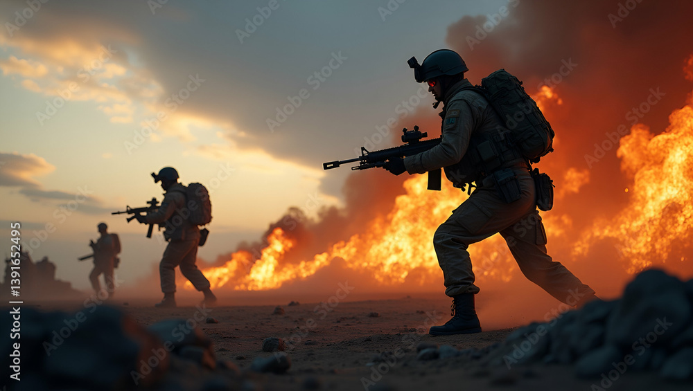 Explore dynamic hard power influence through striking imagery of military strength and strategic force projection for premium photo stock. Explore dynamic hard power influence through striking imagery of military strength and strategic force projection for premium photo stock.