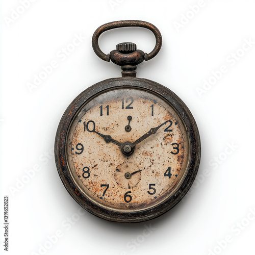 old watch isolated