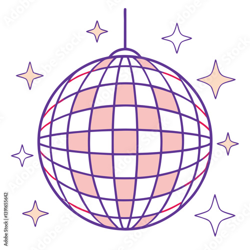 Disco Ball, Party Lights, Nightclub, Celebration, Festive, Sparkling, Glitter, Dance, Retro, Fun