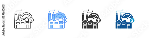 Industry Multistyle Icon Sheet