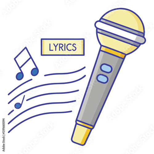 Microphone, Music Lyrics, Singing, Songwriting, Studio Recording, Performance, Audio, Vocal, Melody,