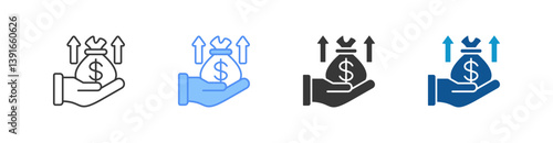 Profitability Multistyle Icon Sheet
