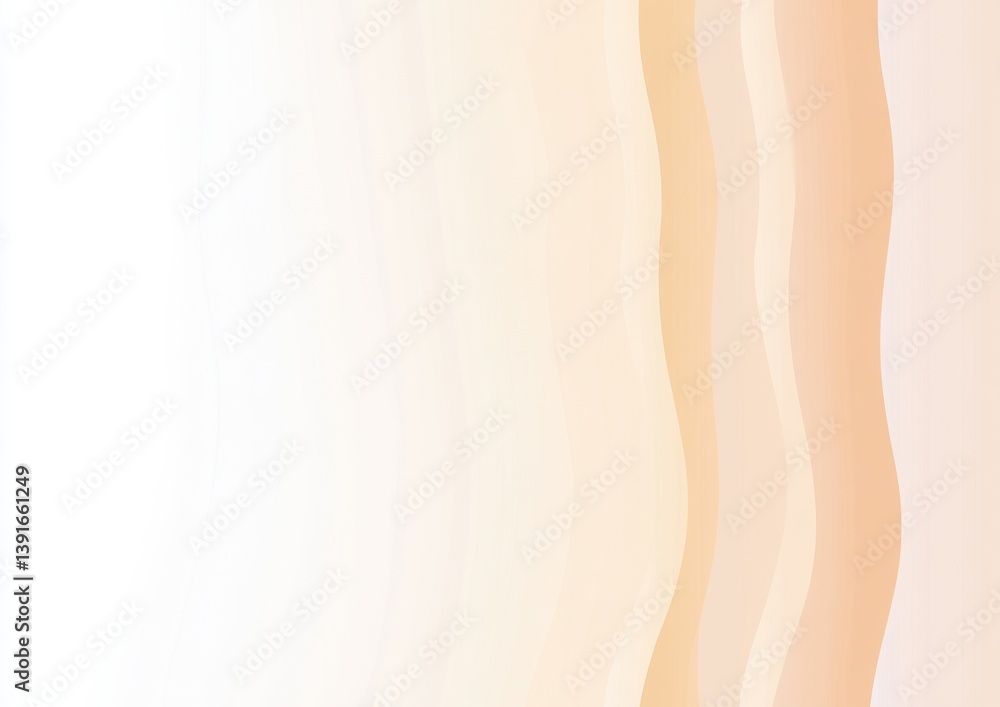 Soft, flowing, pastel waves