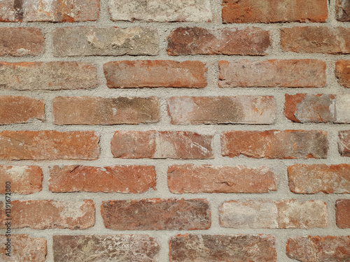 red brick wall background
