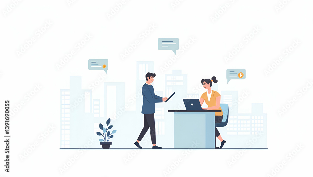 Empowering Digital Finance: A Flat Modern Illustration of Blockchain Transactions, Smart Contracts, and Transparent Fund Flows for Innovative Financial Ecosystems Empowering Digital Finance: A Flat Modern Illustration of Blockchain Transactions, Smart Contracts, and Transparent Fund Flows for Innovative Financial Ecosystems