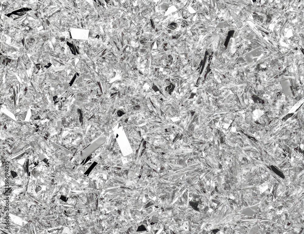 Abstract shattered metallic texture Abstract shattered metallic texture