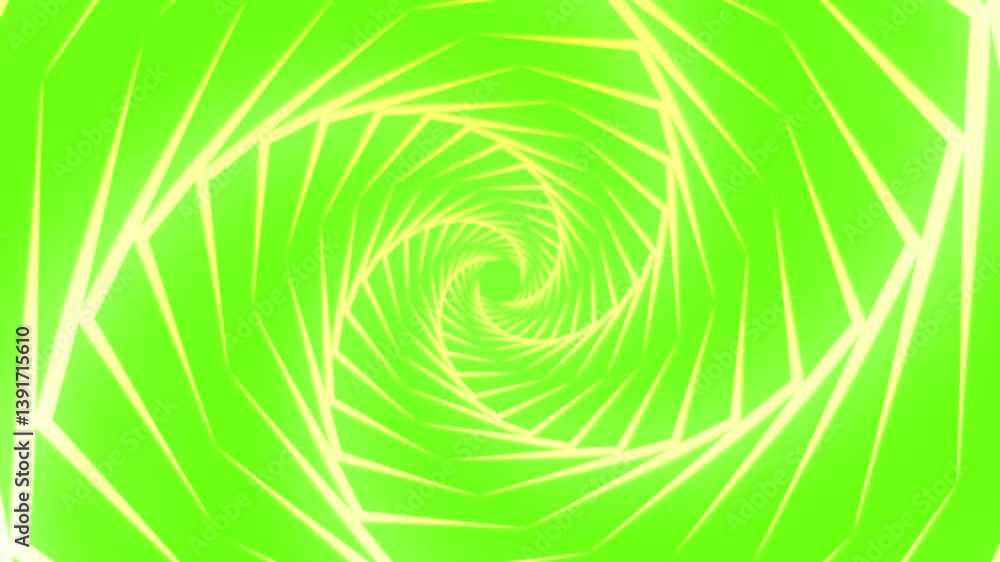 tunnel background on green background with white color