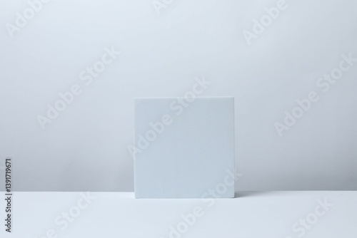 Wallpaper Mural White podium on a light background Torontodigital.ca