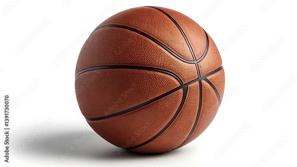 Basketball on white background
Basketball on white background
