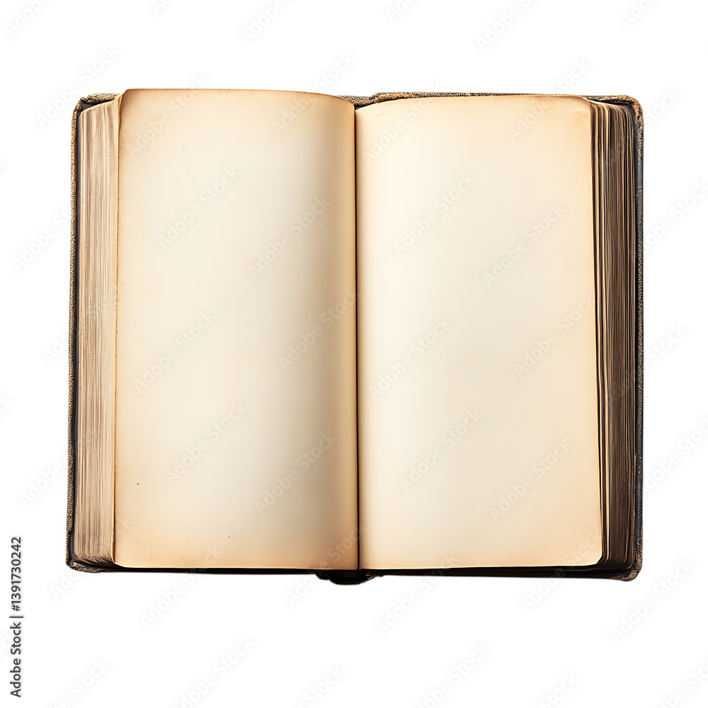An open blank book resting on a flat surface png An open blank book resting on a flat surface png