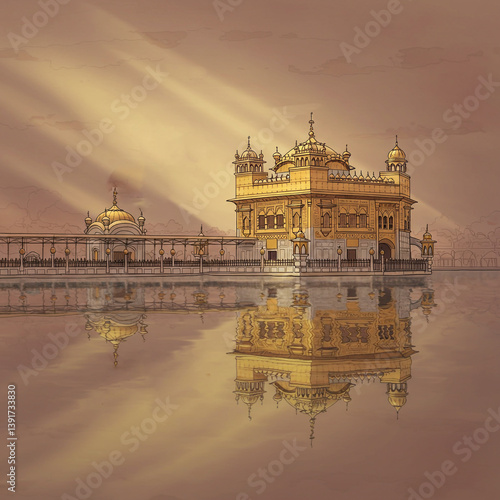 Majestic Golden Temple (Har...