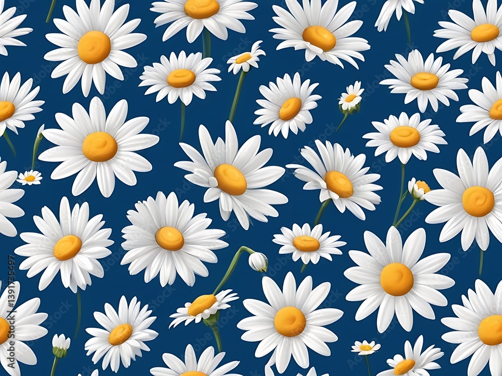 Seamless Floral Patterns Blossoming Spring Flowers Concepts Background Seamless Floral Patterns Blossoming Spring Flowers Concepts Background