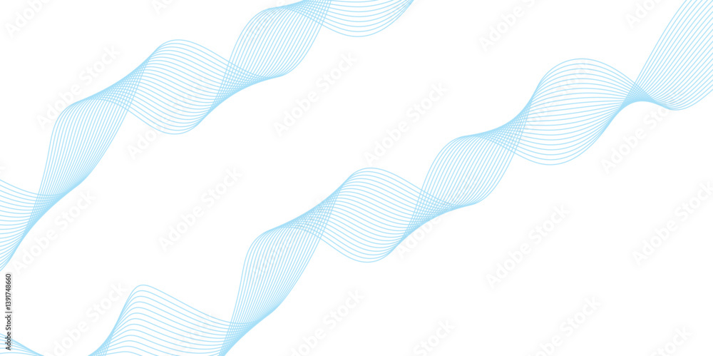 Abstract wave line for banner, wallpaper background with wave design. Abstract wave line for banner, wallpaper background with wave design.
