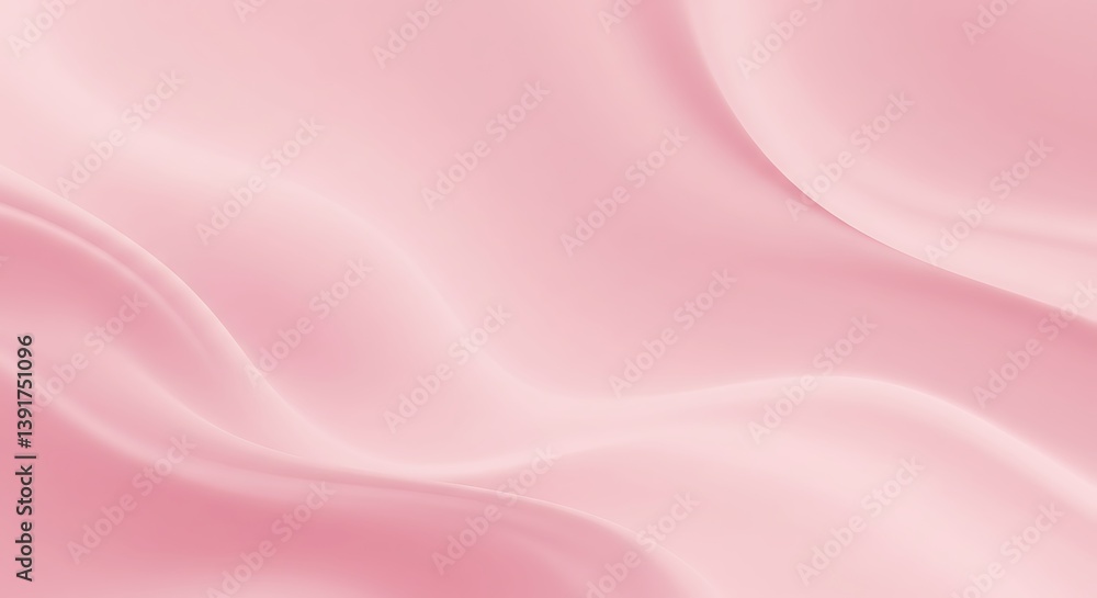 Obraz premium Blush Silk Dreams AI Generated