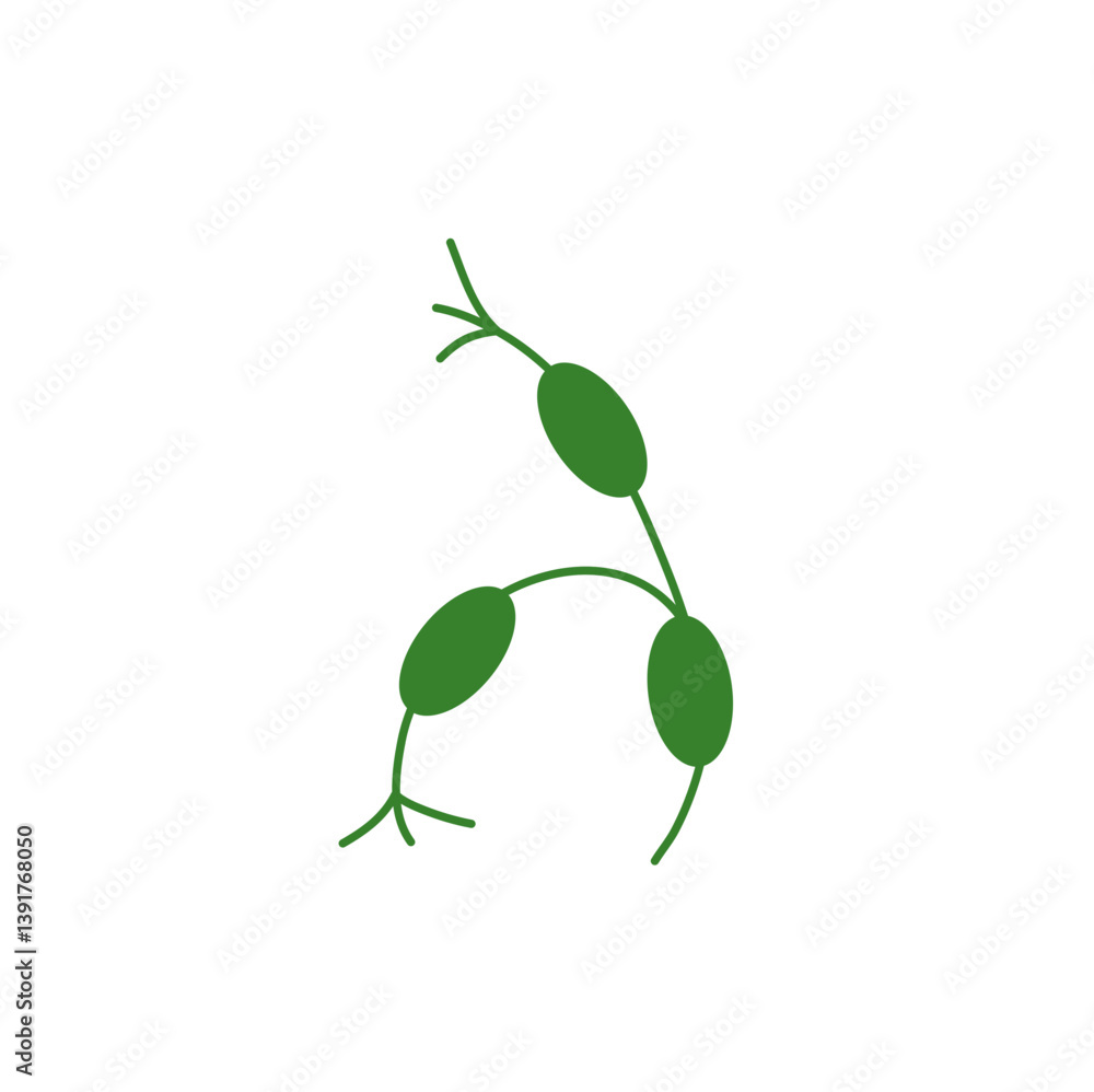Obraz premium Lymph node cancer icon. Lymphocytic neoplasm sign. Vector illustration.