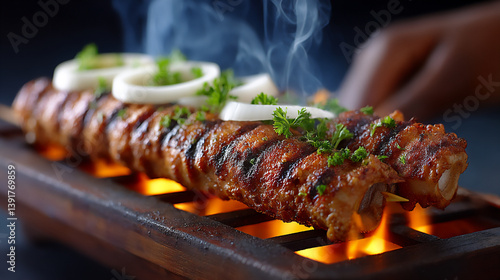 Wallpaper Mural inihaw na pusit: grilled filipino squid Torontodigital.ca