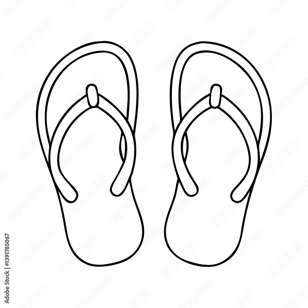 sandals icon, sandals vector illustration-simple illustration of sandals, perfect for sandals logos and icons sandals icon, sandals vector illustration-simple illustration of sandals, perfect for sandals logos and icons