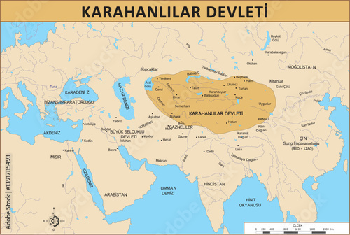 Karakhanid State. Conversion of Turks to Islam. The First Turkish Islamic State. Karahanlılar Devleti