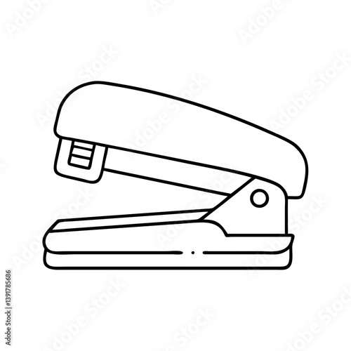stapler icon, stapler vector illustration-simple illustration of stapler, perfect for stapler logos and icons