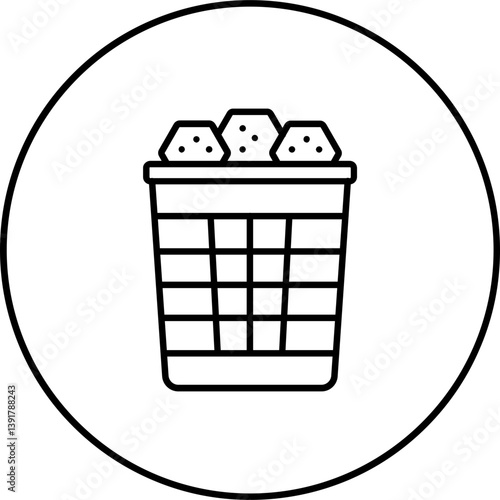 Paper Bin Icon