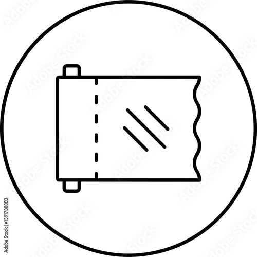 Plastic Wrap Icon