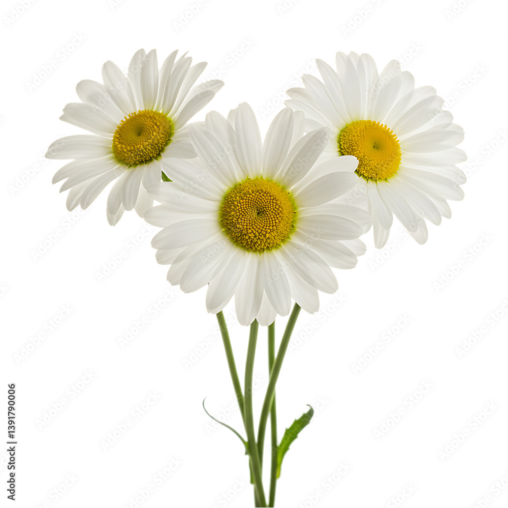 Fototapeta premium Daisy Flowers: White Daisies Bouquet Image