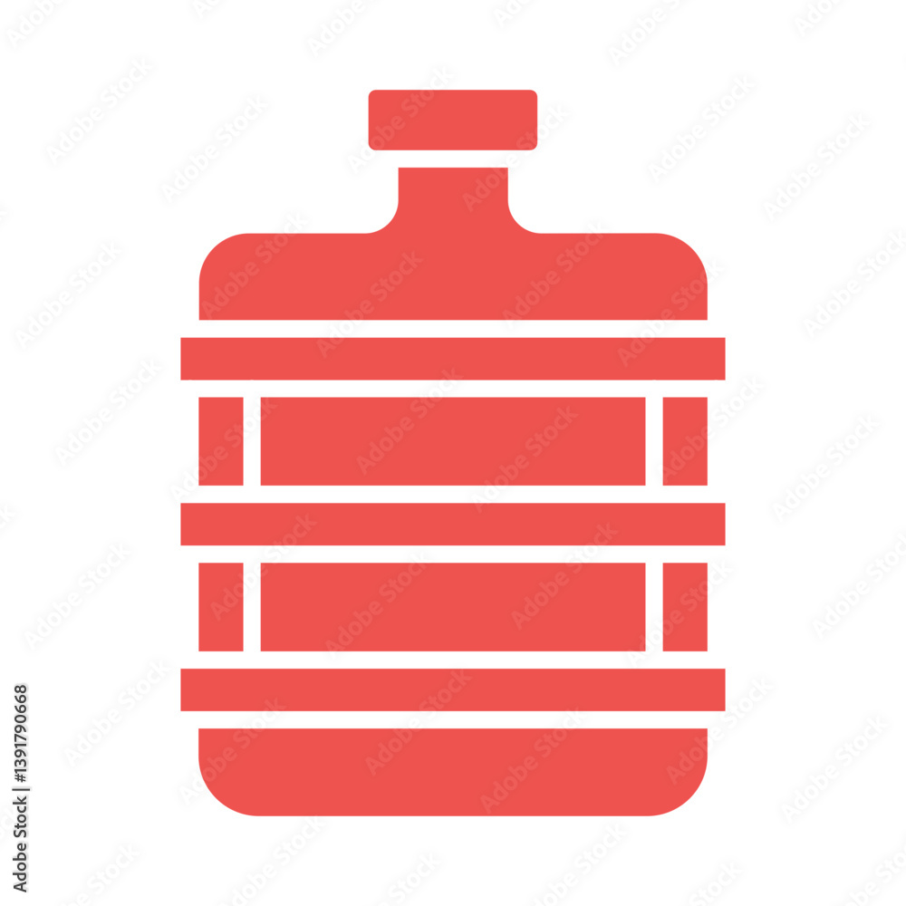 Water Gallon Icon Water Gallon Icon