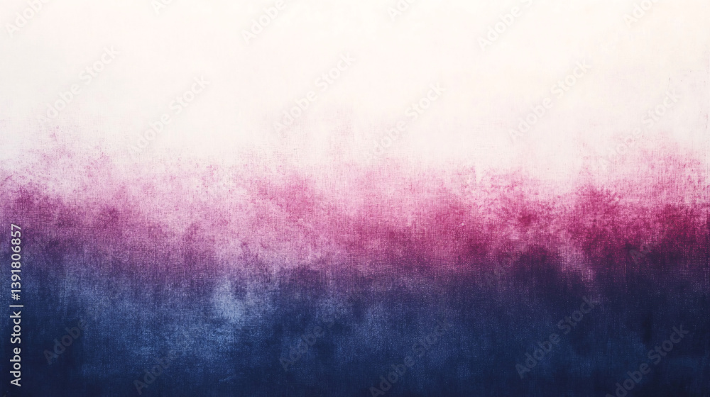 Fototapeta premium abstract gradient background with pink white and deep blue cloud-like powder texture, soft color blend and dreamy artistic effect for creative visual design or modern template