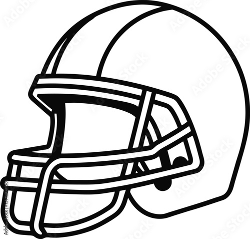Football Helmet Protection Game Sport Equipment, football helmet flat icon, Helmets black Clip art