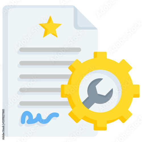 Service Contract Icon