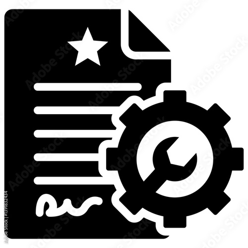 Service Contract Icon