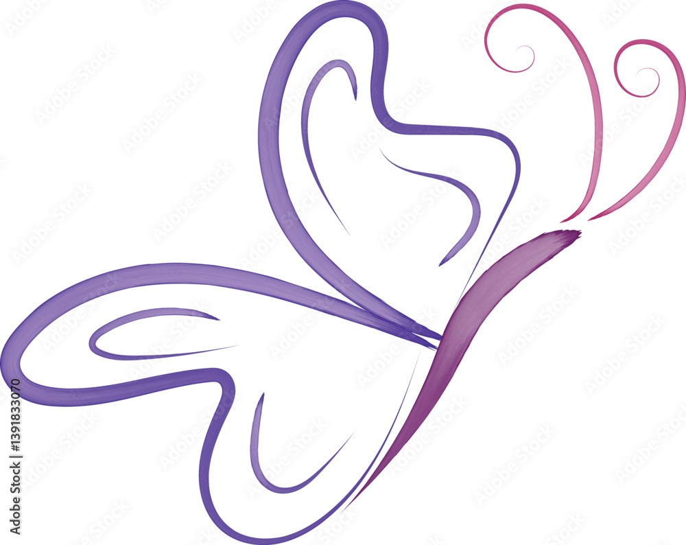 vector illustration of a butterfly vector illustration of a butterfly