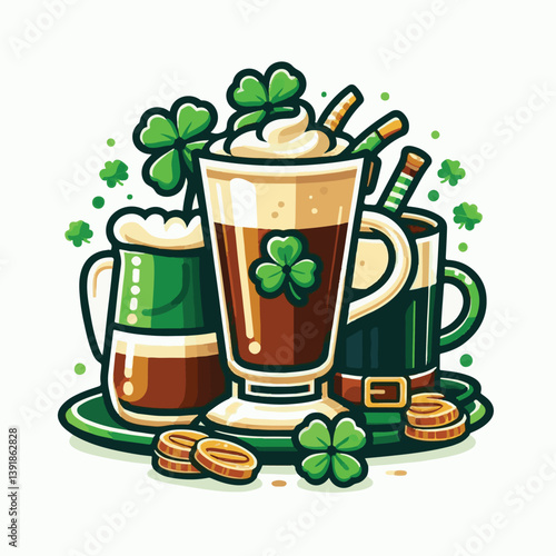 coffee, drink, beverage, irish, glass, espresso, cup, sweet, brown, cafe, cappuccino, food, caffeine, latte, milk, delicious, dessert, cream, cocktail, mug, sugar, background, irish coffee, alcohol, f