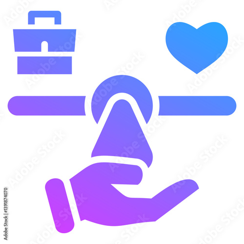 Work Life Balance Icon