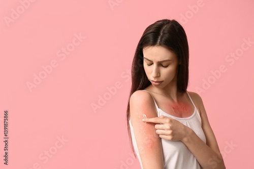 Beautiful young woman with ...