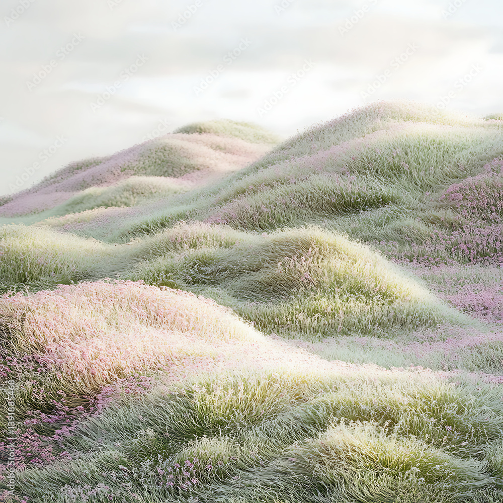 A summer field of lavender plants in the rural Provence landscape shows a beautiful purple texture. A summer field of lavender plants in the rural Provence landscape shows a beautiful purple texture.