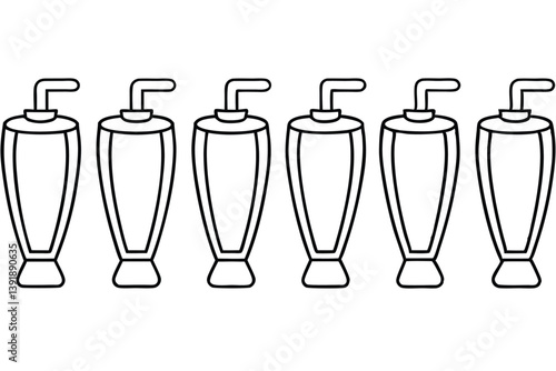 Lassi Line Art Illustration Detailed Sketch for Creative Artwork  