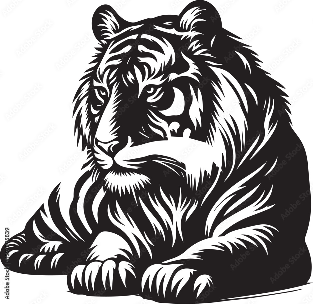 tiger vector illustration tiger vector illustration
