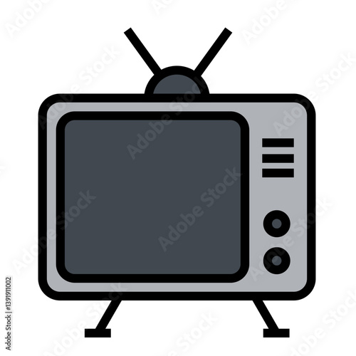 analog tv icon	