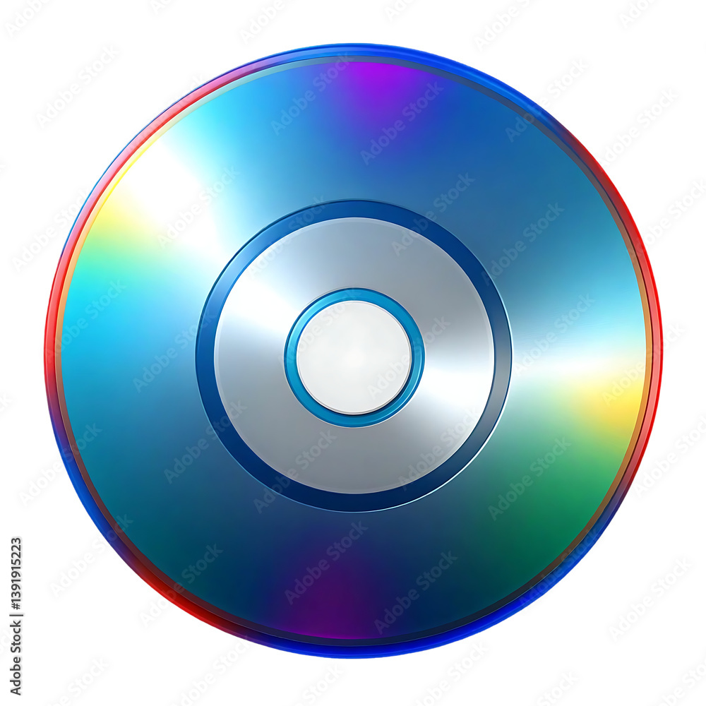 Digital Disc: Iridescent, Circular Data Storage Media Digital Disc: Iridescent, Circular Data Storage Media
