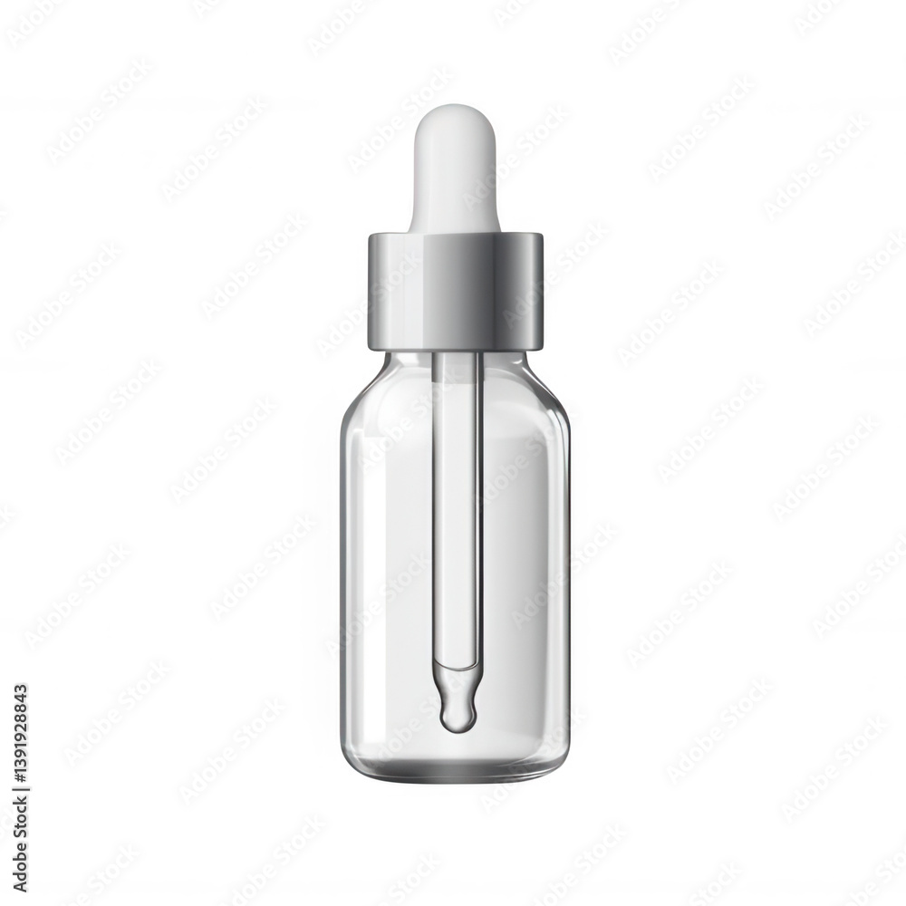 Photorealistic Eye Drop Container Transparent – White Background Photorealistic Eye Drop Container Transparent – White Background