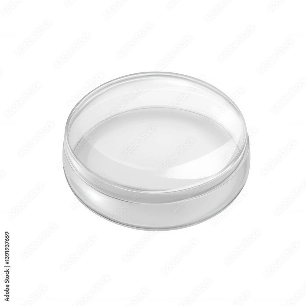 Clear Contact Lens Case with Transparent Cap Realistic Transparent Background Clear Contact Lens Case with Transparent Cap Realistic Transparent Background