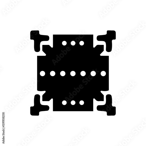 Selection Box with Corner Handles and Dots