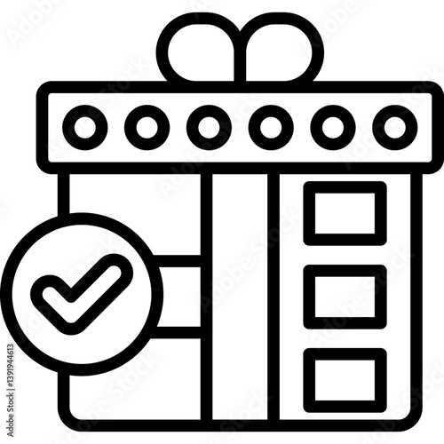 Gift Icon Vector Element